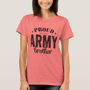 Camiseta Orgulloso de mi EJÉRCITO Brother