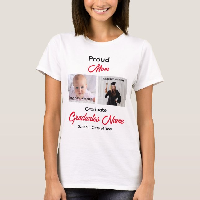 Camiseta Orgulloso de mi graduado (Anverso)