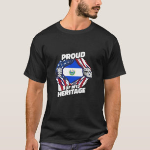 Camiseta Orgulloso de mi herencia - Americano Salvadoreño P