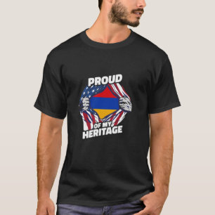 Camiseta Orgulloso de mi herencia - Patriótico armenio-amer