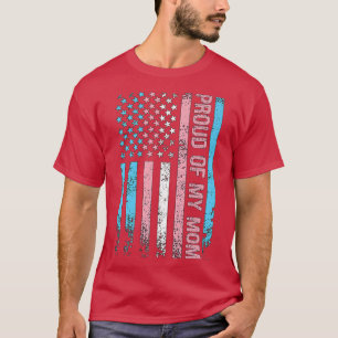 Camiseta Orgulloso de mi mamá trans LGBT LGBTQ Premium