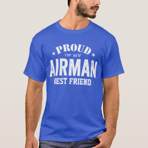 Camiseta Orgulloso de mi mejor amigo de la FUERZA AÉREA