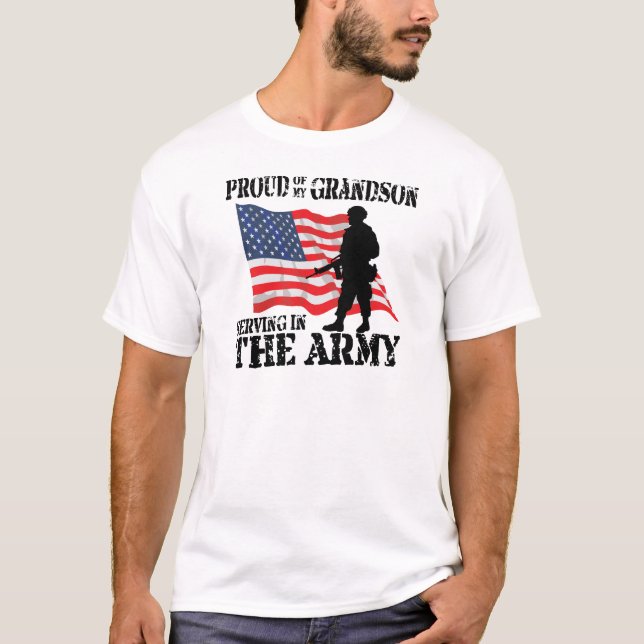 Camiseta Orgulloso de mi nieto (Anverso)