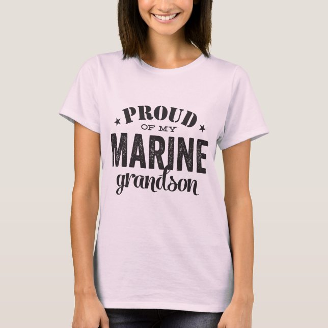 Camiseta Orgulloso de mi nieto MARINO (Anverso)