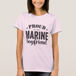 Camiseta Orgulloso de mi novio MARINE