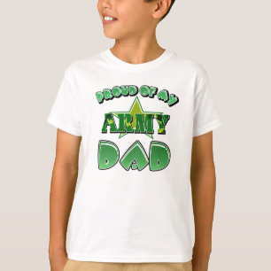 Camiseta Orgulloso de mi papá del ejército