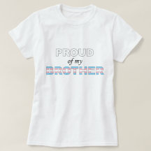 Orgulloso de mi transporte LGBT de Brother