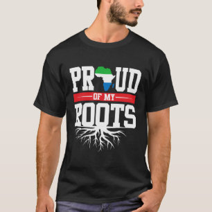 Camiseta Orgulloso De Mis Raíces Con La Bandera De Sierra L