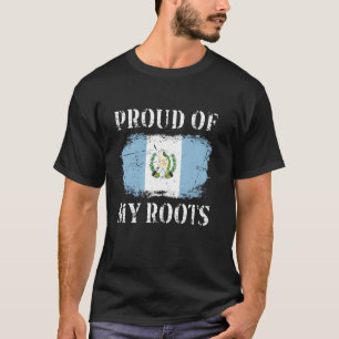 Camiseta Orgulloso de mis raíces guatemaltecas, guato de la