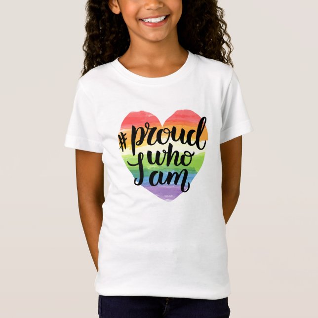 Camiseta Orgulloso De Quién Soy (Anverso)