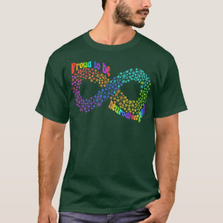 Camiseta Orgulloso de ser aceptación del espectro neurodive