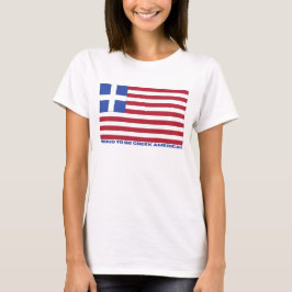 CAMISETA ¡ORGULLOSO DE SER AMERICANO GRIEGO!