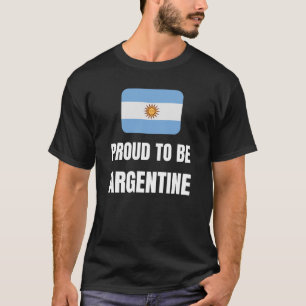 Camiseta Orgulloso de ser argentino