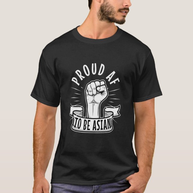 Camiseta Orgulloso de ser asiático 2 (Anverso)