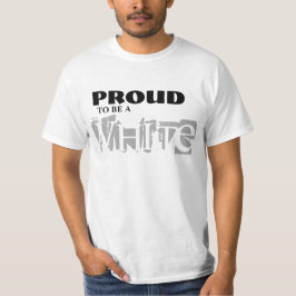CAMISETA ORGULLOSO DE SER BLANCO