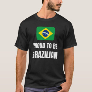 Camiseta Orgulloso de ser brasileño