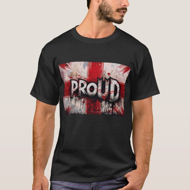 Camiseta Orgulloso de ser británico (Anverso)