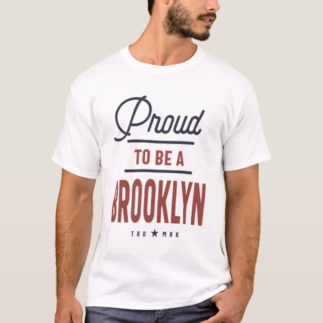 Camiseta Orgulloso de ser Brooklyn (Anverso)