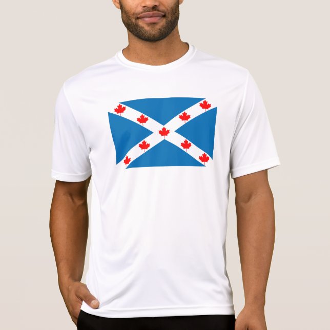 CAMISETA ¡ORGULLOSO DE SER CANADIENSE ESCOCIA! (Anverso)