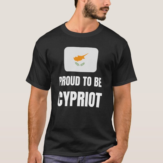 Camiseta Orgulloso de ser chipriota (Anverso)