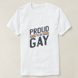 Camiseta Orgulloso De Ser Día Del Orgullo Arcoiris Gay