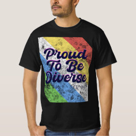 Camiseta Orgulloso De Ser Diverso - Orgullo De Discapacidad