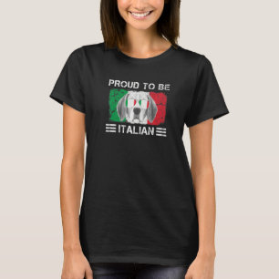 Camiseta Orgulloso de ser el amante de la bandera italiana 