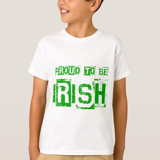 Camiseta Orgulloso de ser el regalo del Día de San Patricio (Anverso)