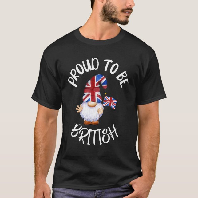Camiseta Orgulloso de ser el sindicato británico Jack Gnome (Anverso)