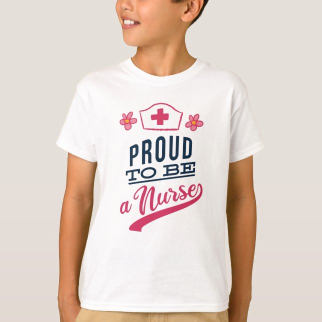 Camiseta Orgulloso de ser enfermera (Anverso)