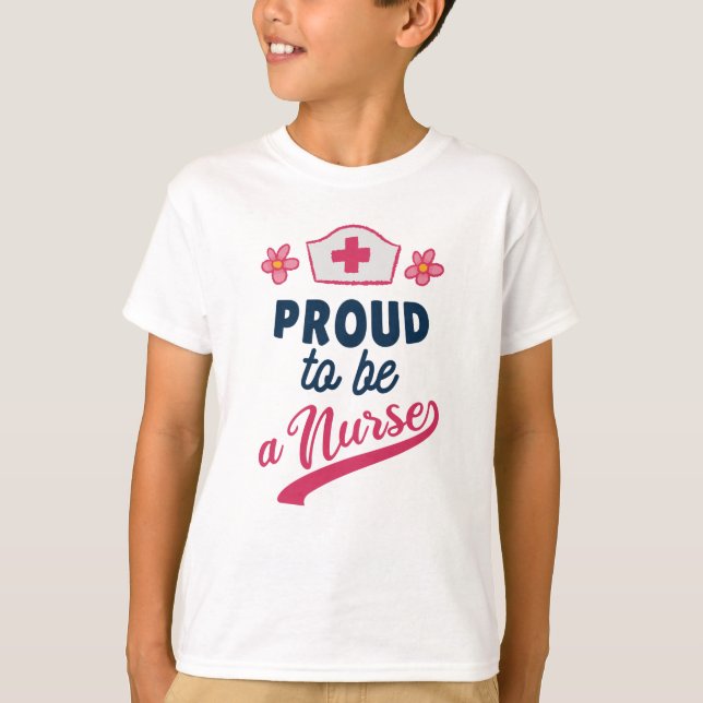 Camiseta Orgulloso de ser enfermera (Anverso)