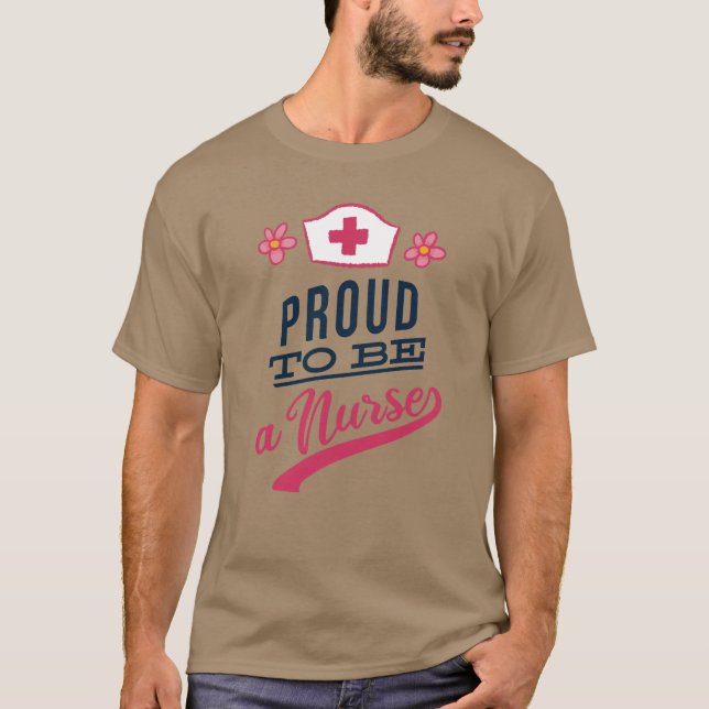 Camiseta Orgulloso de ser enfermero (Anverso)