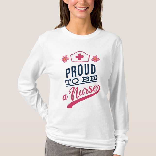 Camiseta Orgulloso de ser enfermero (Anverso)