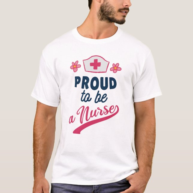 Camiseta Orgulloso de ser enfermero (Anverso)