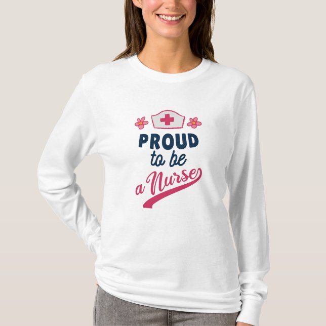 Camiseta Orgulloso de ser enfermero (Anverso)