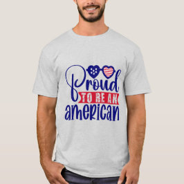 Camiseta Orgulloso de ser estadounidense