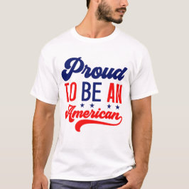 Camiseta Orgulloso de ser estadounidense