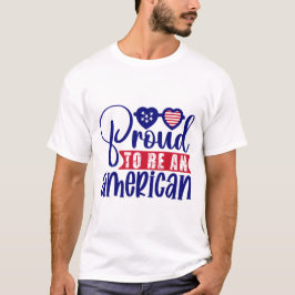 Camiseta Orgulloso de ser estadounidense