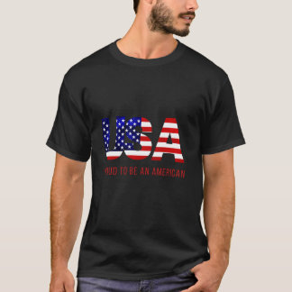 Camiseta Orgulloso de ser estadounidense