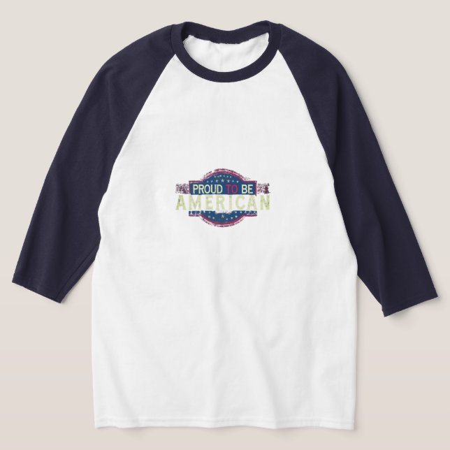 Camiseta Orgulloso de ser estadounidense (Distribución)