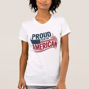 Camiseta Orgulloso De Ser Estadounidense