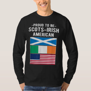 Camiseta Orgulloso De Ser Estadounidense Scots-Irish