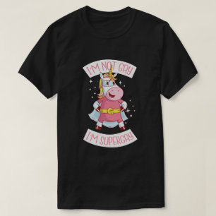 Camiseta Orgulloso de ser gay UNICORN ¡Soy super gay! Super