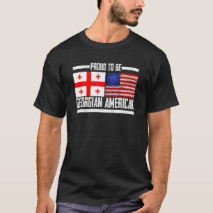 Camiseta Orgulloso De Ser Georgiano Estadounidense Patrióti