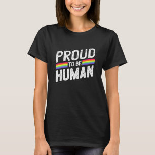 Camiseta Orgulloso De Ser Humano Colorido Mundo El Amor De