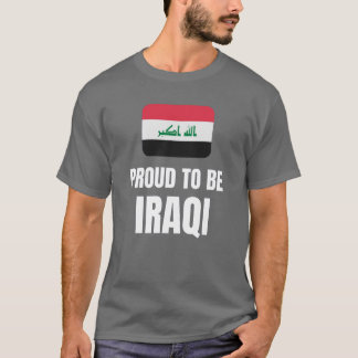 Camiseta Orgulloso de ser iraquí