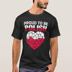 Camiseta Orgulloso De Ser La Bandera Polaca De Polonia