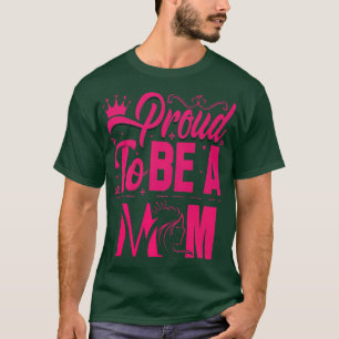 Camiseta orgulloso de ser madre, esposa o abuela orgullosa,