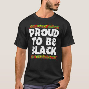 Camiseta Orgulloso De Ser Melanina Negra Que Desnuda El Org