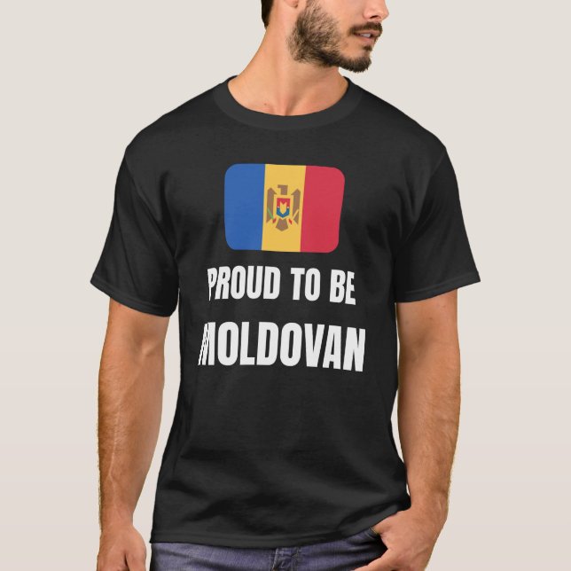 Camiseta Orgulloso de ser moldavo (Anverso)